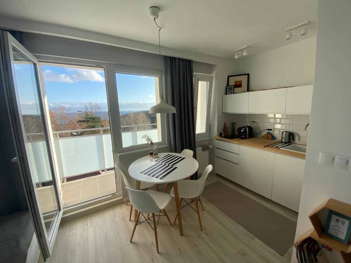 Apartament Horizon Z Widokiem Na Morze กดิเนีย ภายนอก รูปภาพ